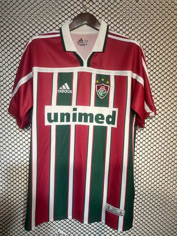 01 02 Fluminense home Retro size S-2XL 01 02 佛洛米嫩塞 主场