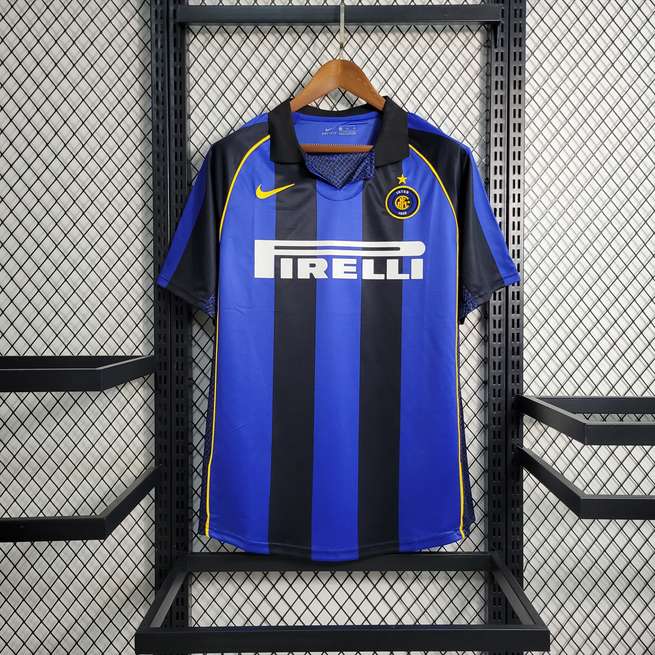 01 02 Inter Milan Home retro Size S-XXL 01 02 国米 主场