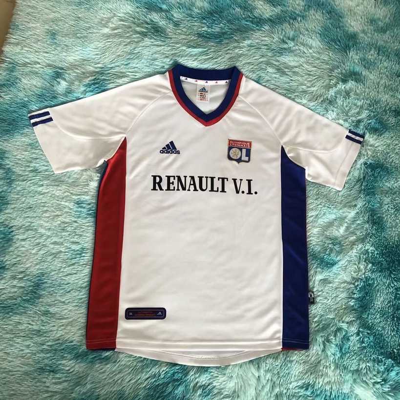 01 02 Lyon home retro 01 02 里昂 主场 复古 S~XXL