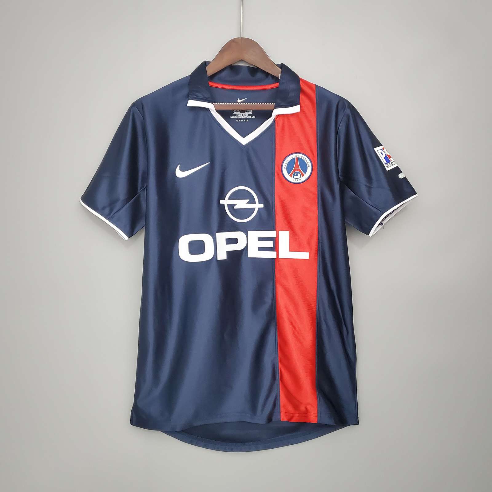 01 02 PSG home retro S-XXL 01 02 巴黎 主场 复古 S~2XL