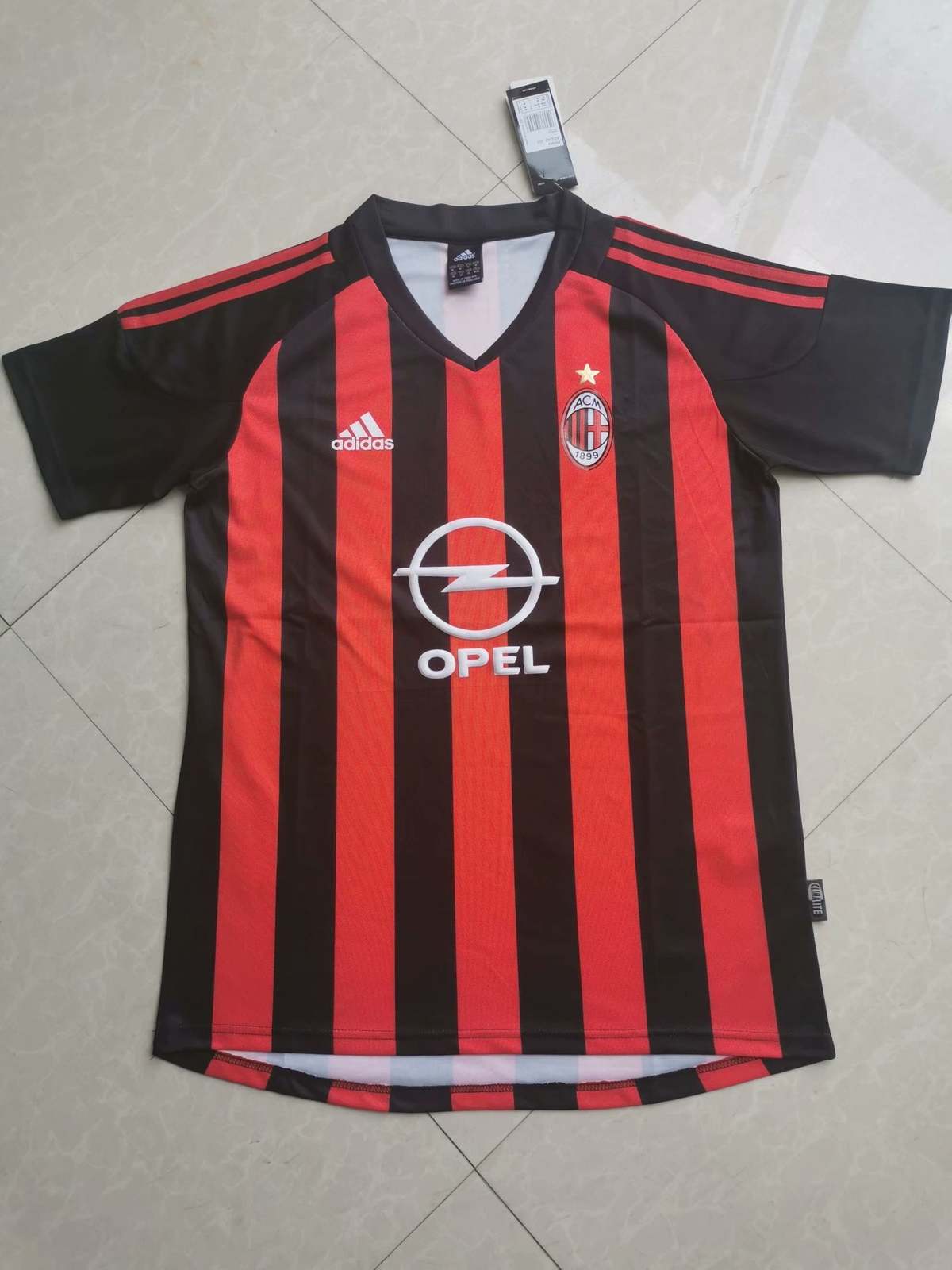 02 03 AC home retro AC米兰 主场 复古