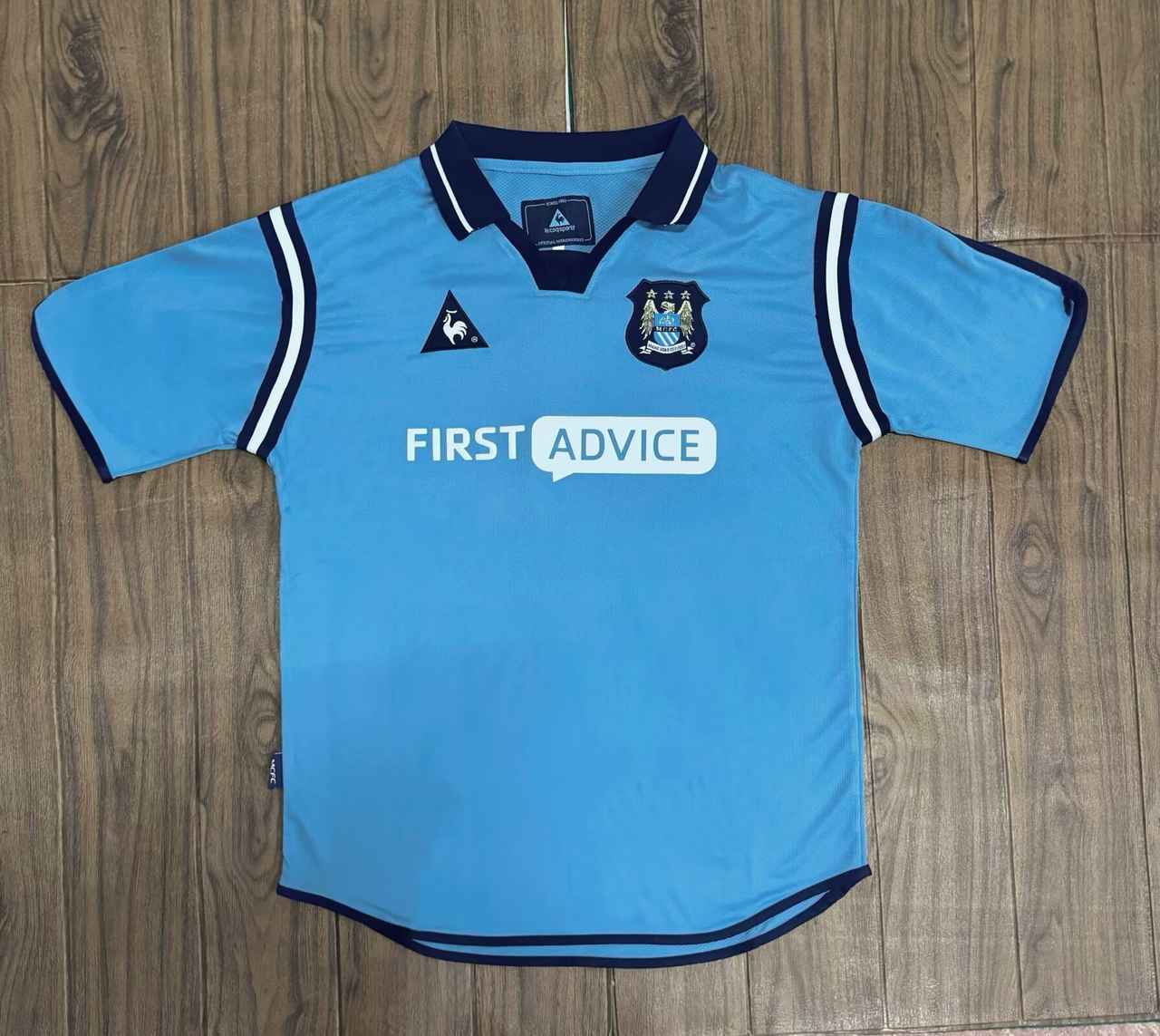 02 03 Man city home retro 02 03 曼城 主场 复古 S-XXL