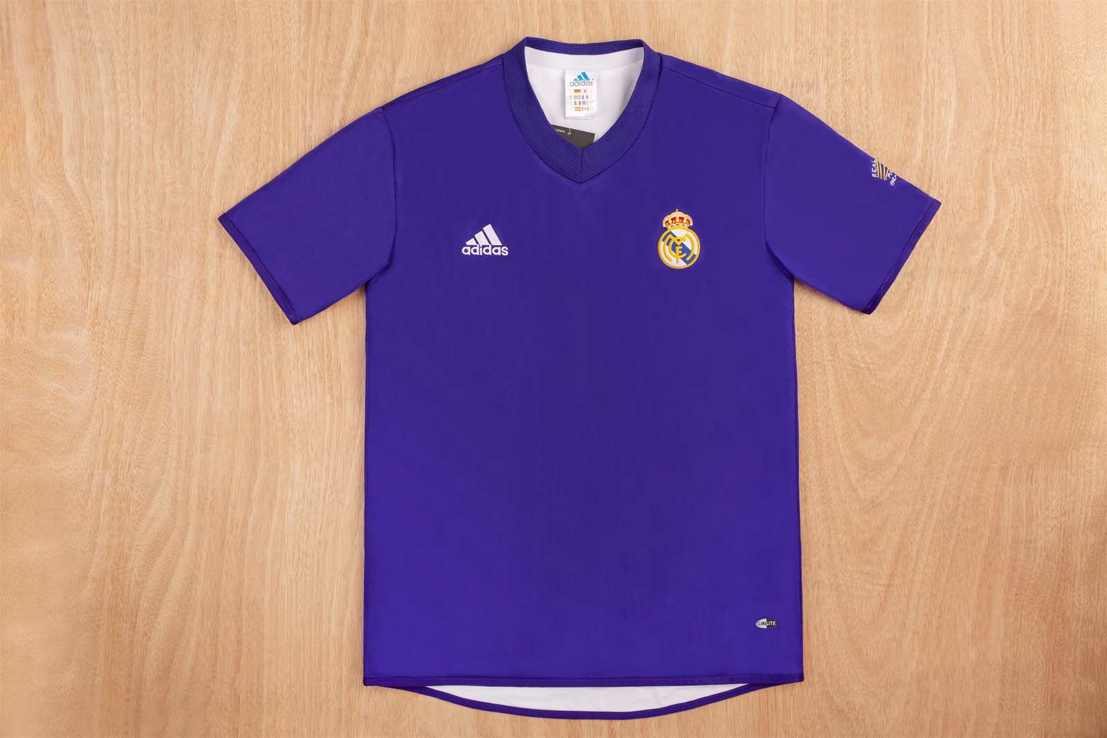 02 03 Real Madrid third away white purple retro size S-2XL 02 03 皇马 二客 两面穿
