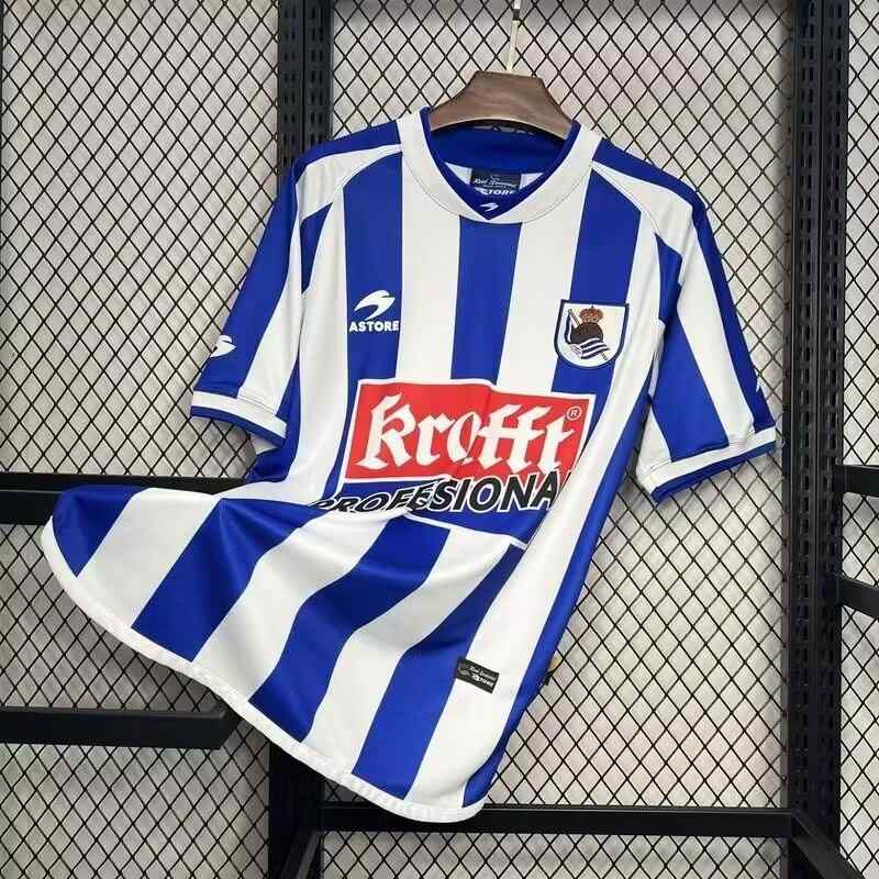 02 03 Real Sociedad home Retro 02 03 皇家社会 主场