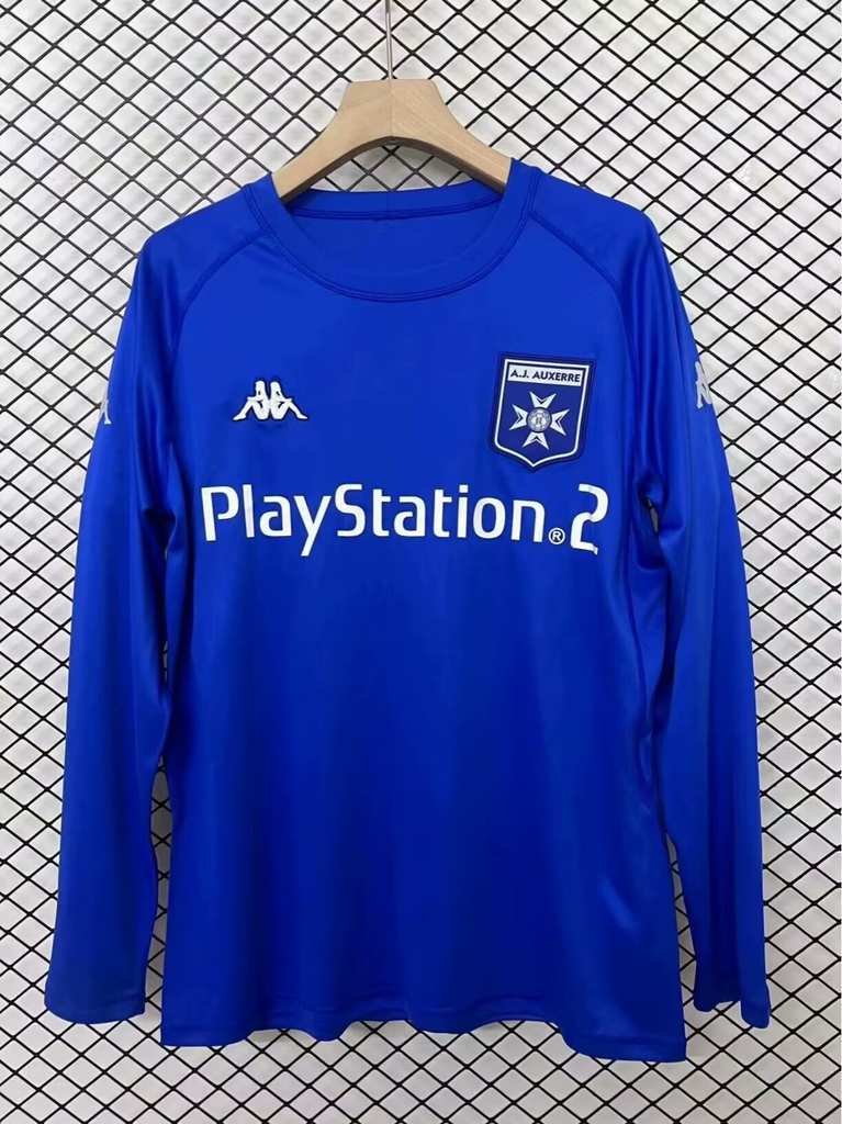 03 04 AJ Auxerre away long sleeves retro 03 04 欧塞尔 客场 长袖 复古
