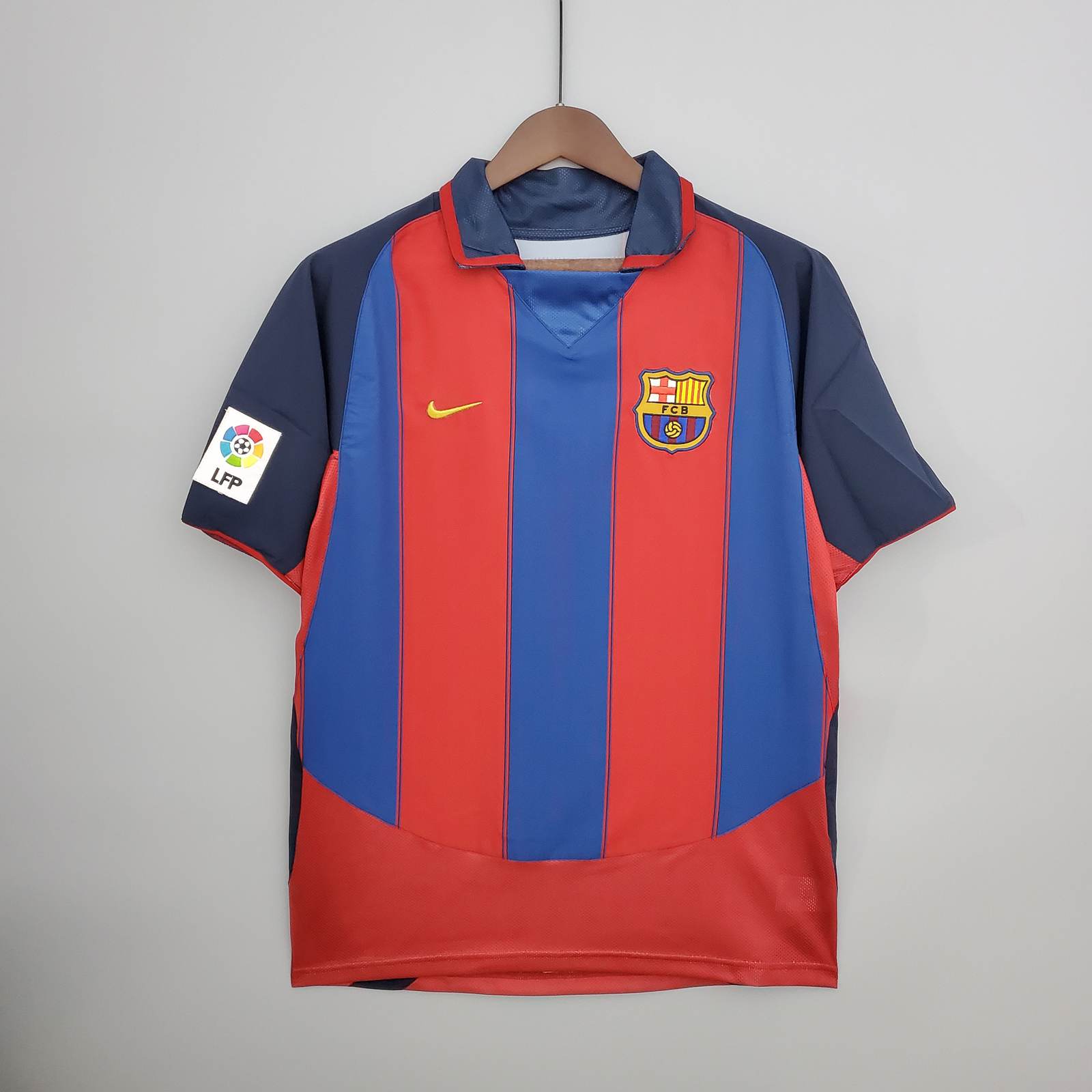 03 04 Barcelona Home Retro S~2XL 03 04 巴萨 主场 复古 S~2XL