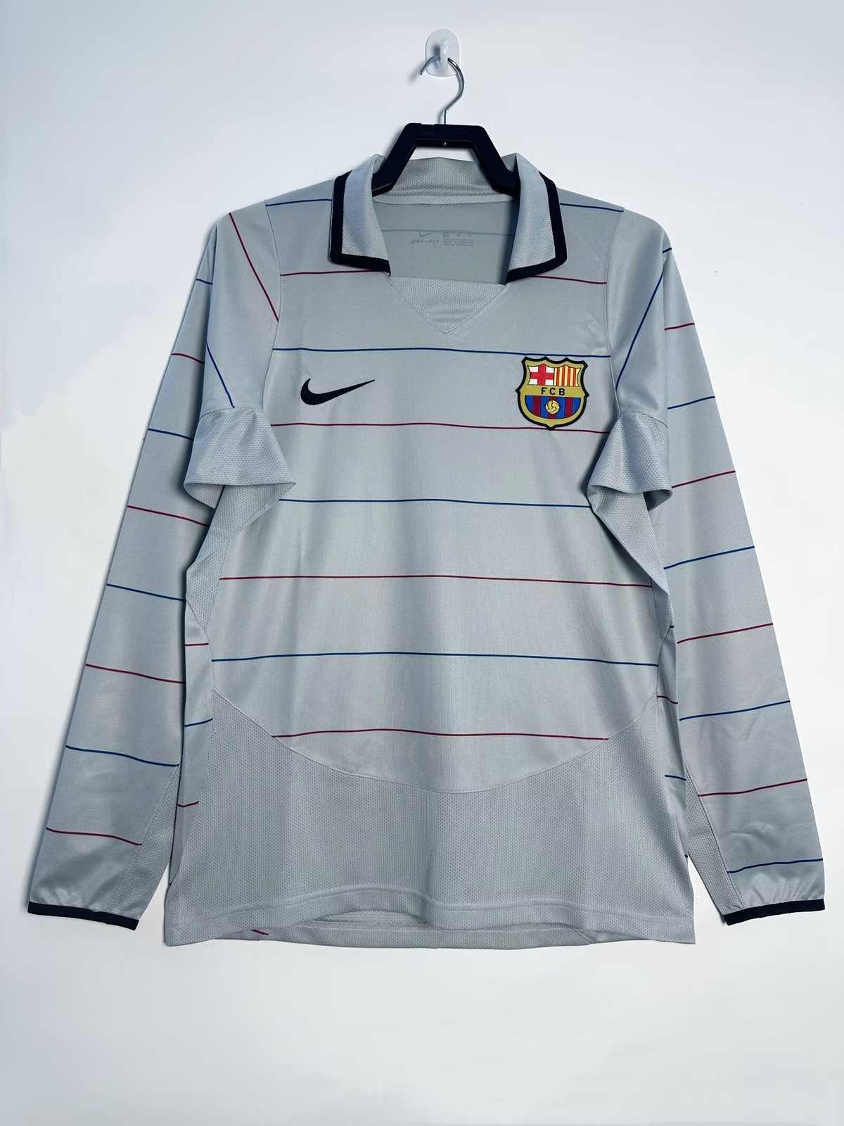 03 04 Barcelona away long sleeve retro 03 04 巴萨 客场 长袖