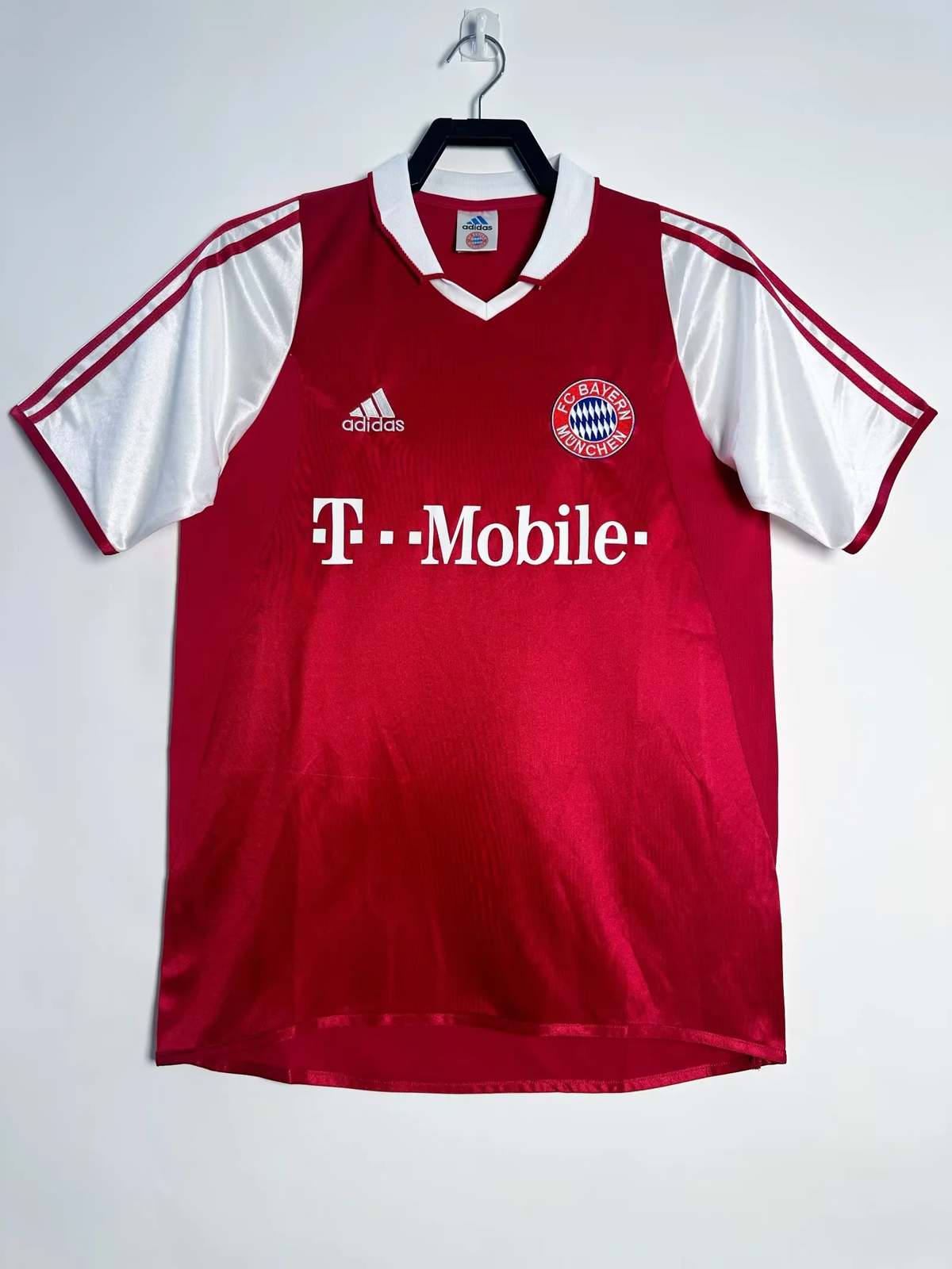 03 04 Bayern home Retro size S-2XL 03 04 拜仁 主场