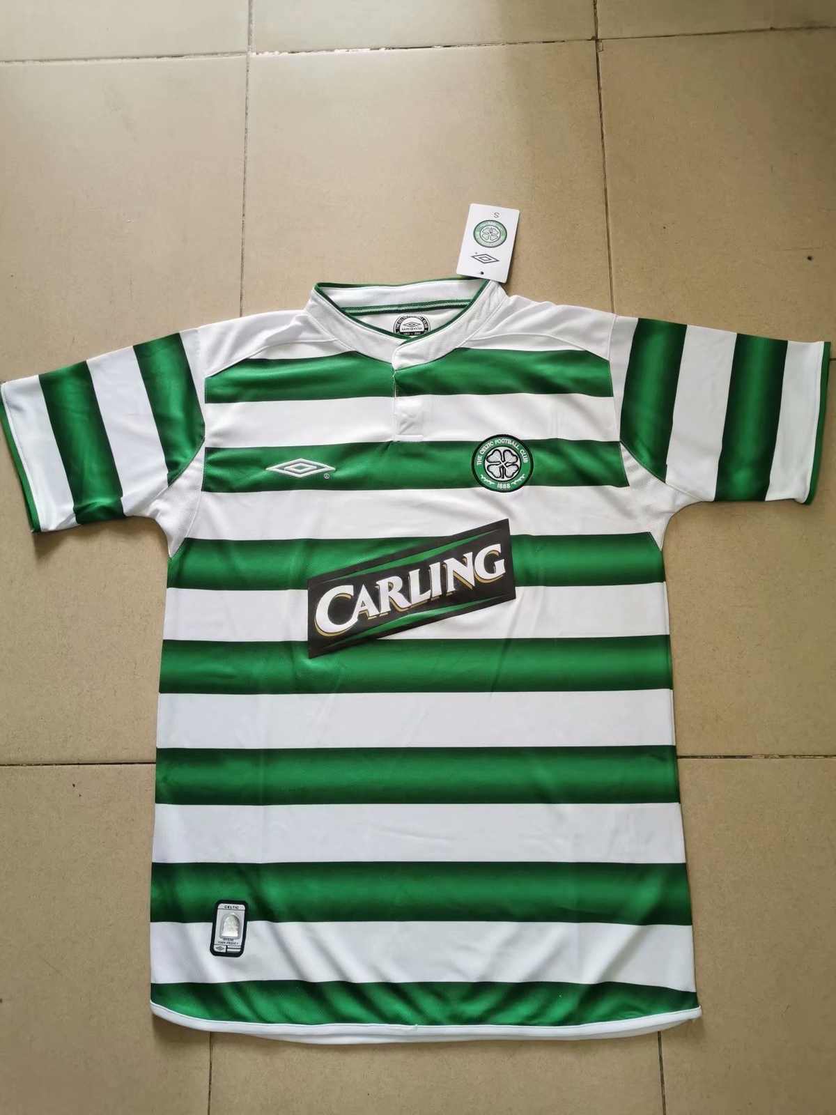 03 04 Celtic Home Retro 03 04 凯尔特人 主场 复古