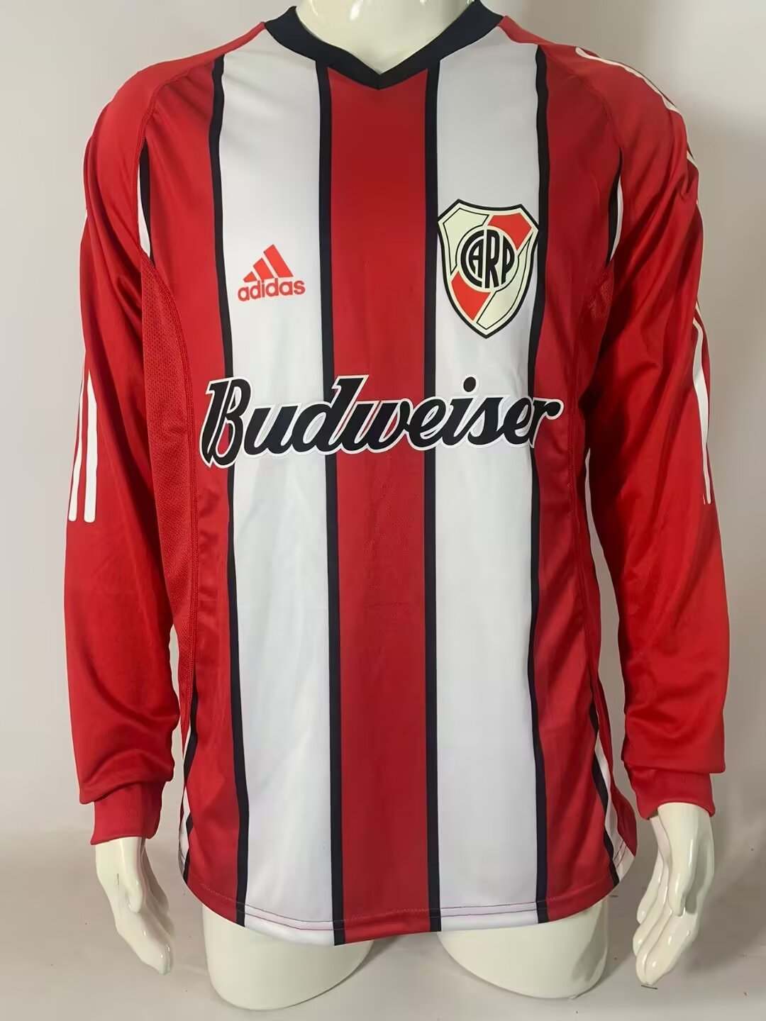 03 04 River plate away long sleeved retro 03 04 河床 客场 长袖 复古