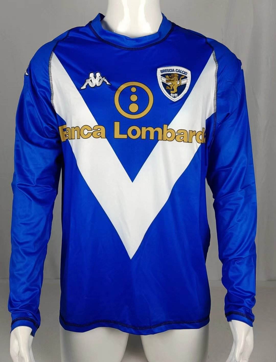 03 Brescia Calcio white home long sleeve Retro 03 布雷西亚白色 主场 长袖 复古