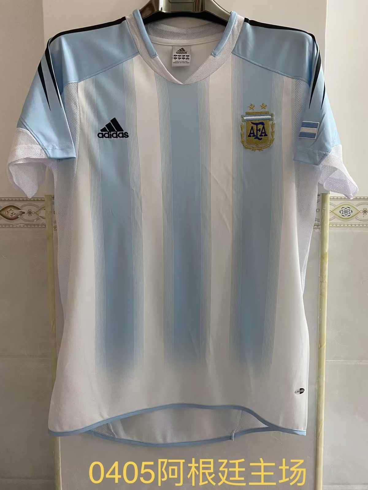 04 05 Argentina Home Retro S-2XL 04 05 阿根廷主场 复古 S-2XL