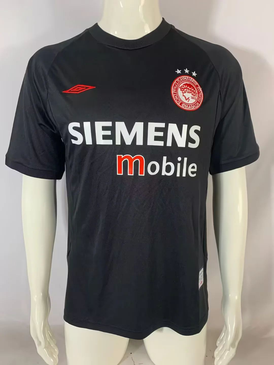 04 05 Olympiacos black Retro 04 05 奥林匹亚科斯 黑色