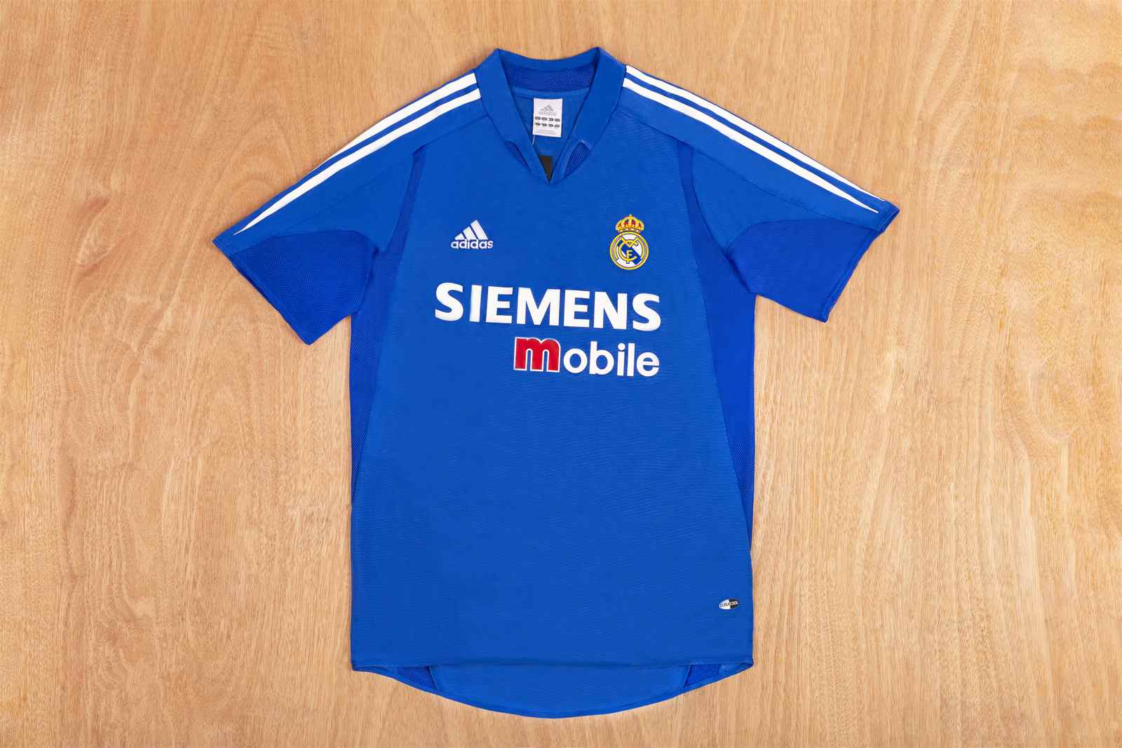 04 05 Real Madrid third away blue retro size S-2XL 24 25 皇马 二客