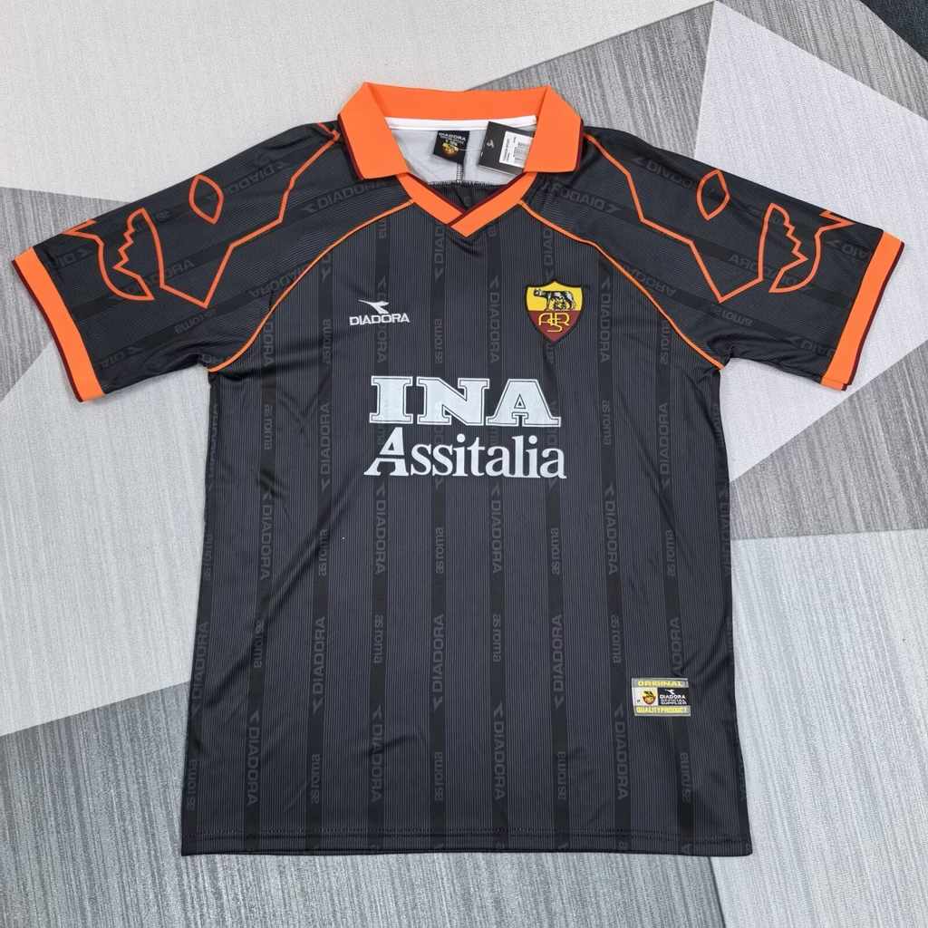 04 05 Roma away S~2XL 04 05 罗马 客场 S~2XL