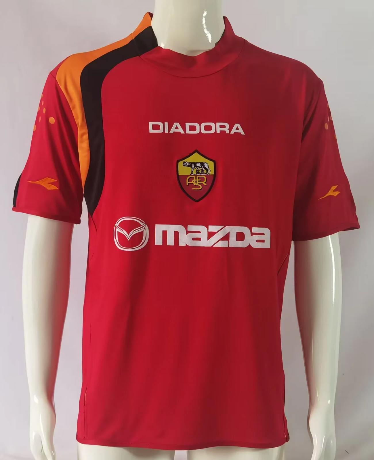 04 05 Roma home Retro size S-2XL 04 05 罗马 主场