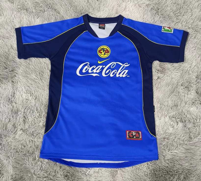 05 06 Americas CA away blue Retro S-2XL 05 06 美洲 客场