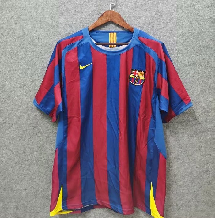 05 06 Barcelona Home Retro 05 06 巴萨 主场 复古