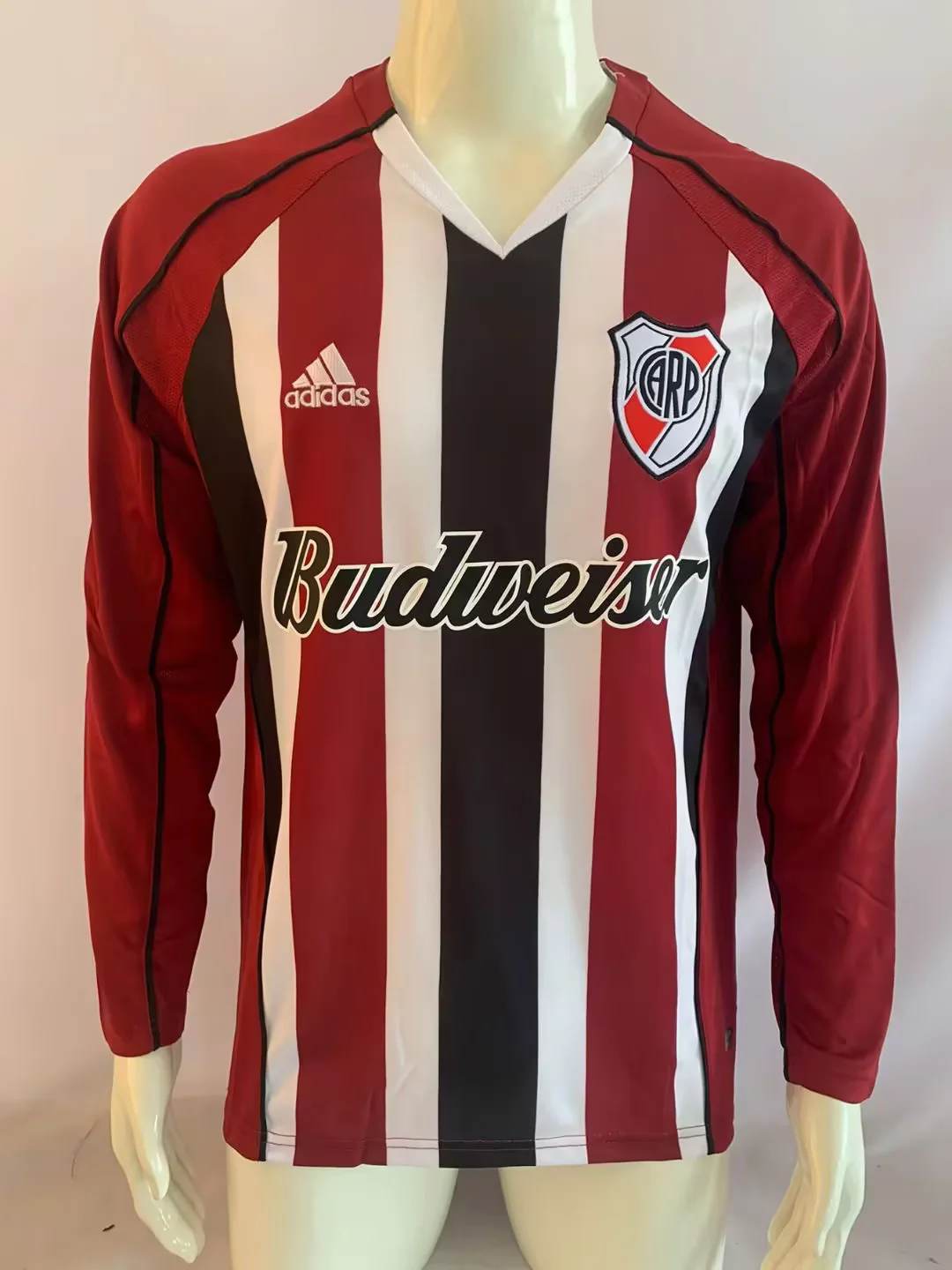 05 06 River plate away long sleeves Retro S-2XL 05 06 河床 客场 长袖