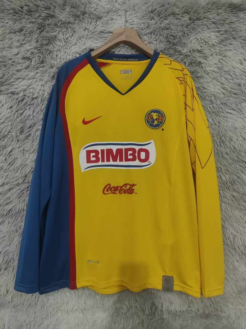 06 07 Americas home long sleeves S-XXL 06 07 美洲 主场 长袖 复古 S-2XL