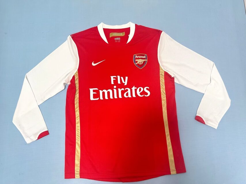 06 07 Arsenal home retro long sleeve 06 07 阿森纳 主场 长袖