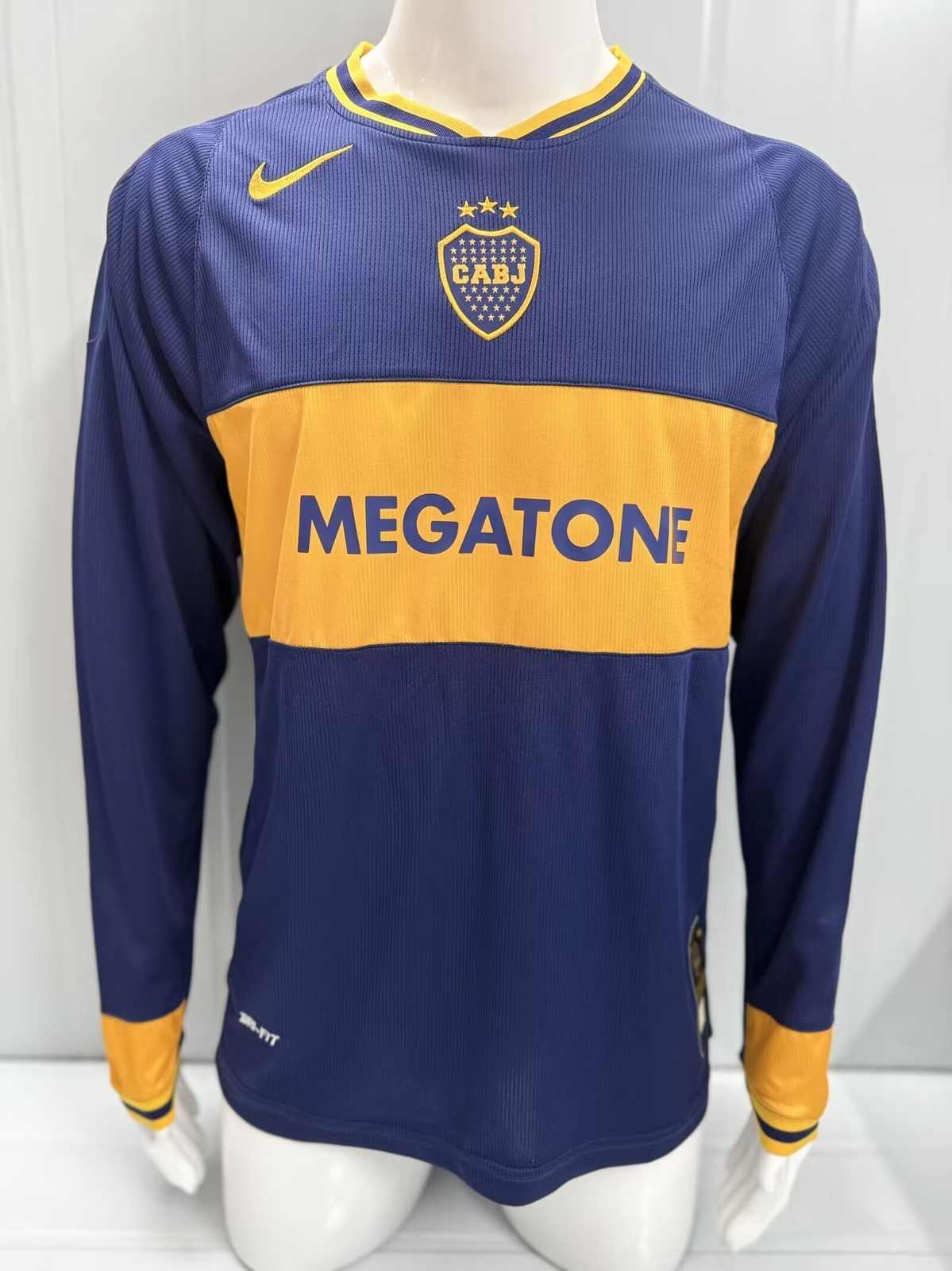 06 07 Boca Juniors Home Long Sleeves 06 07 博卡青年 主场 长袖