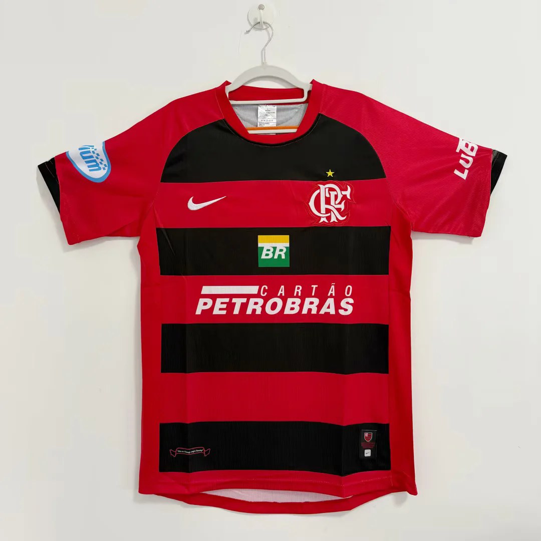 06 07 Flamengo home Retro size S-2XL 06 07 弗拉门戈 主场