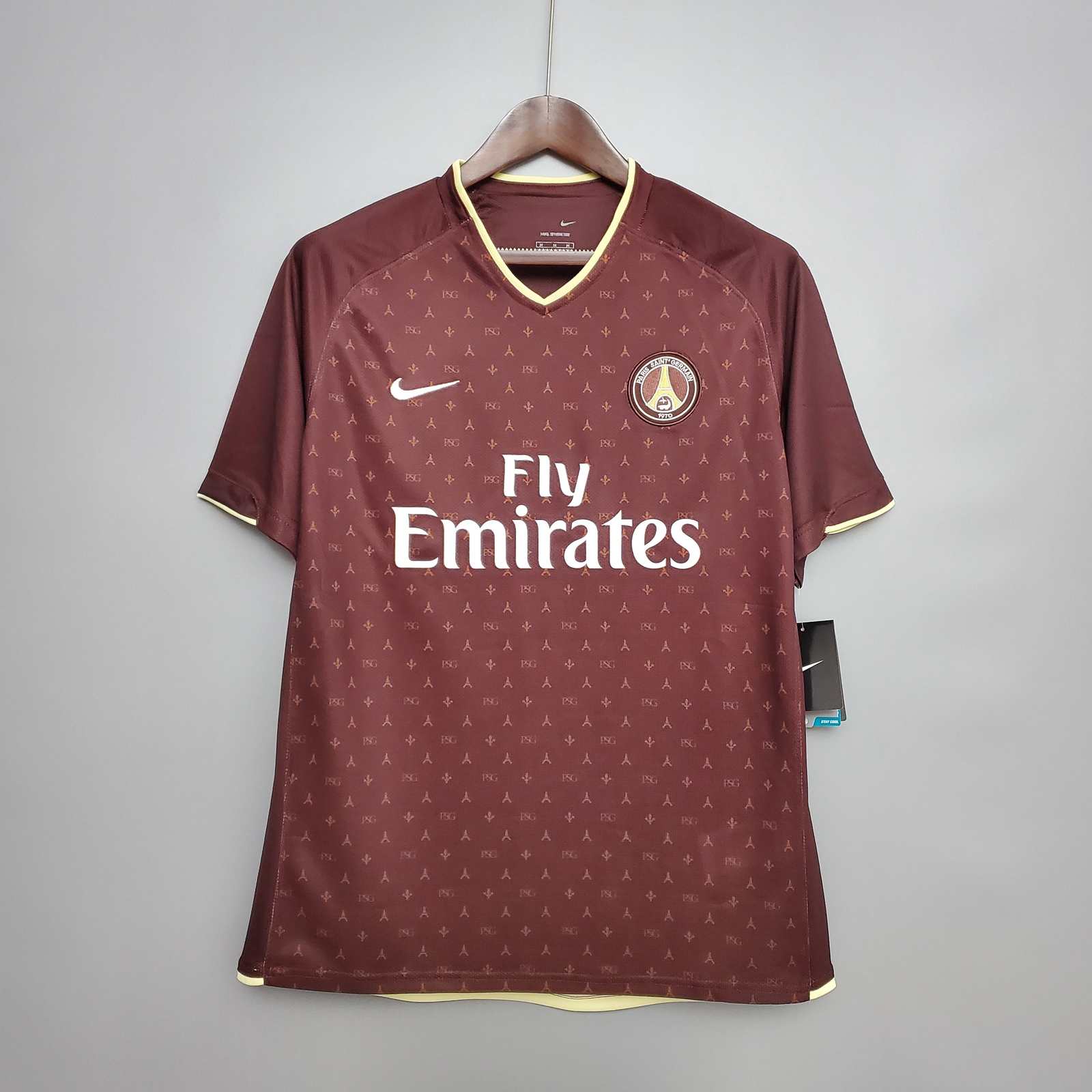 06 07 PSG Away Red Retro S-XXL 皇马复古