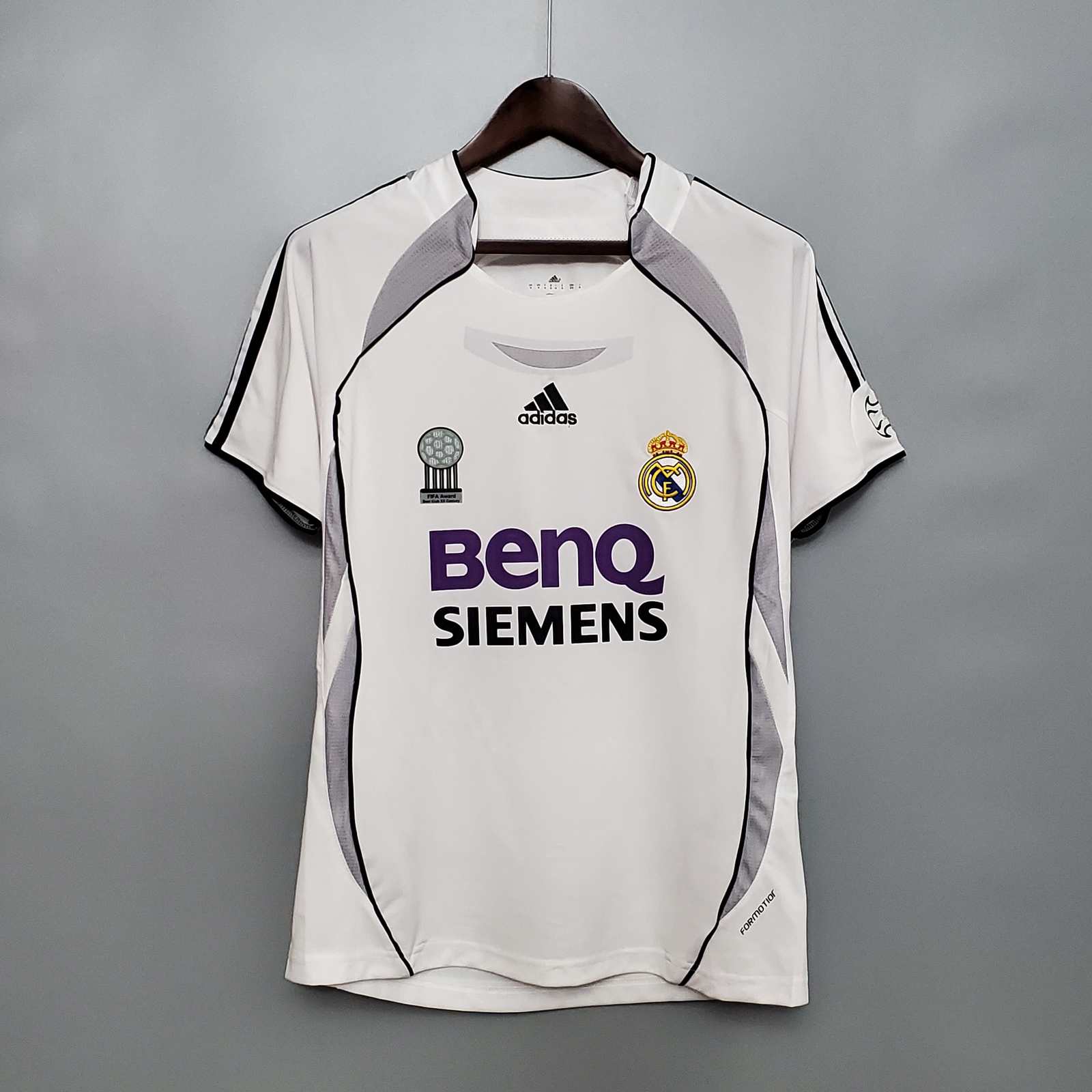 06 07 Real Madrid Home Retro S-2XL 06 07 皇马 主场 复古 S-2XL