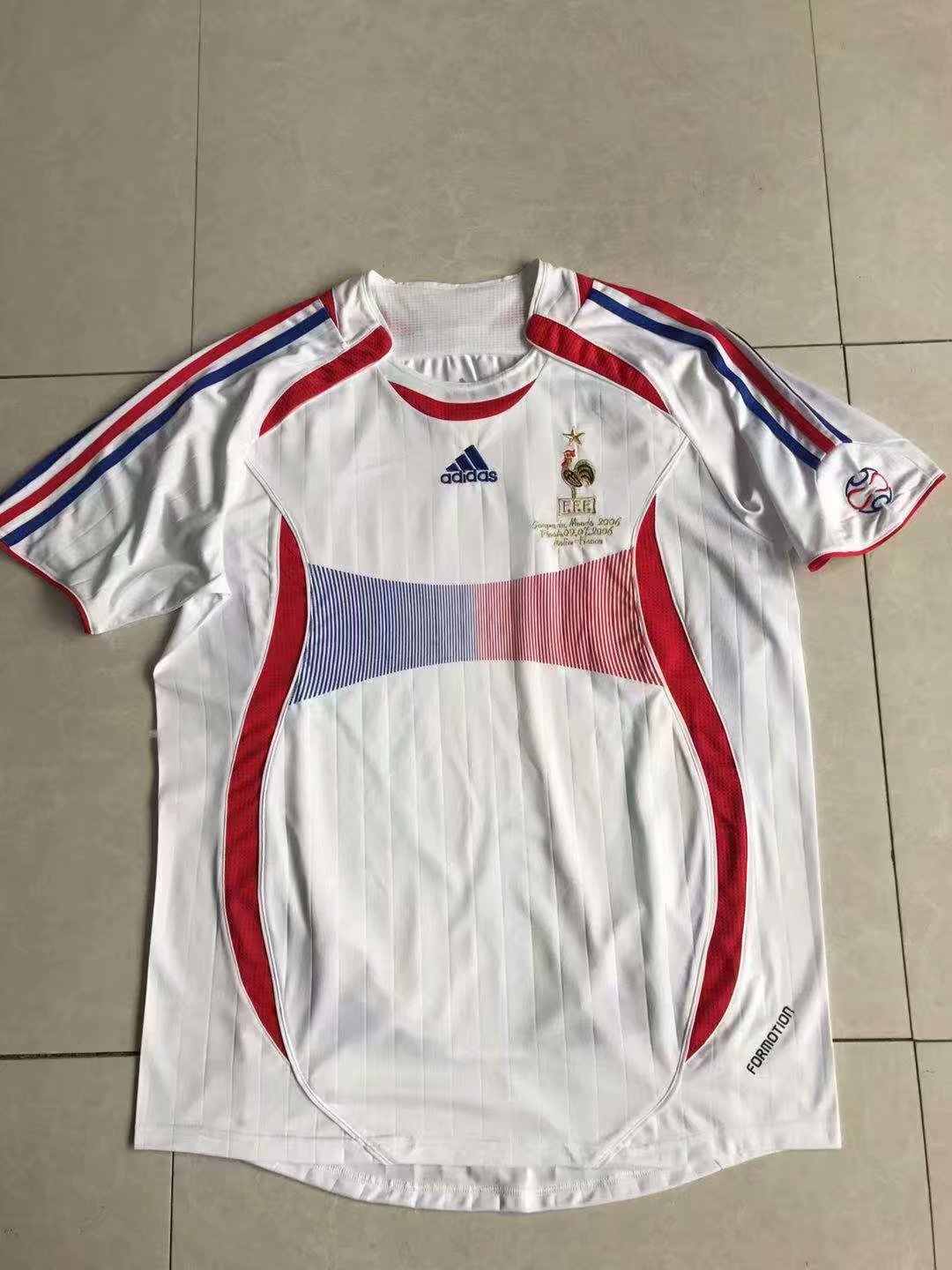 06 France white vintage short sleeves 06 款 法国 白色 复古 短袖