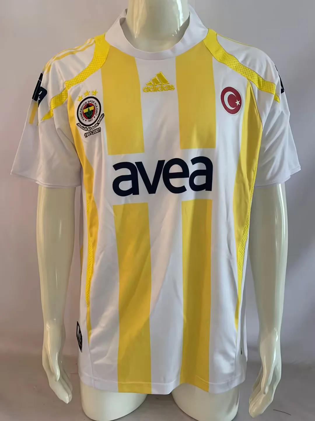 07 08 Fenerbahce away retro size S-2XL 07 08 费内巴切 客场