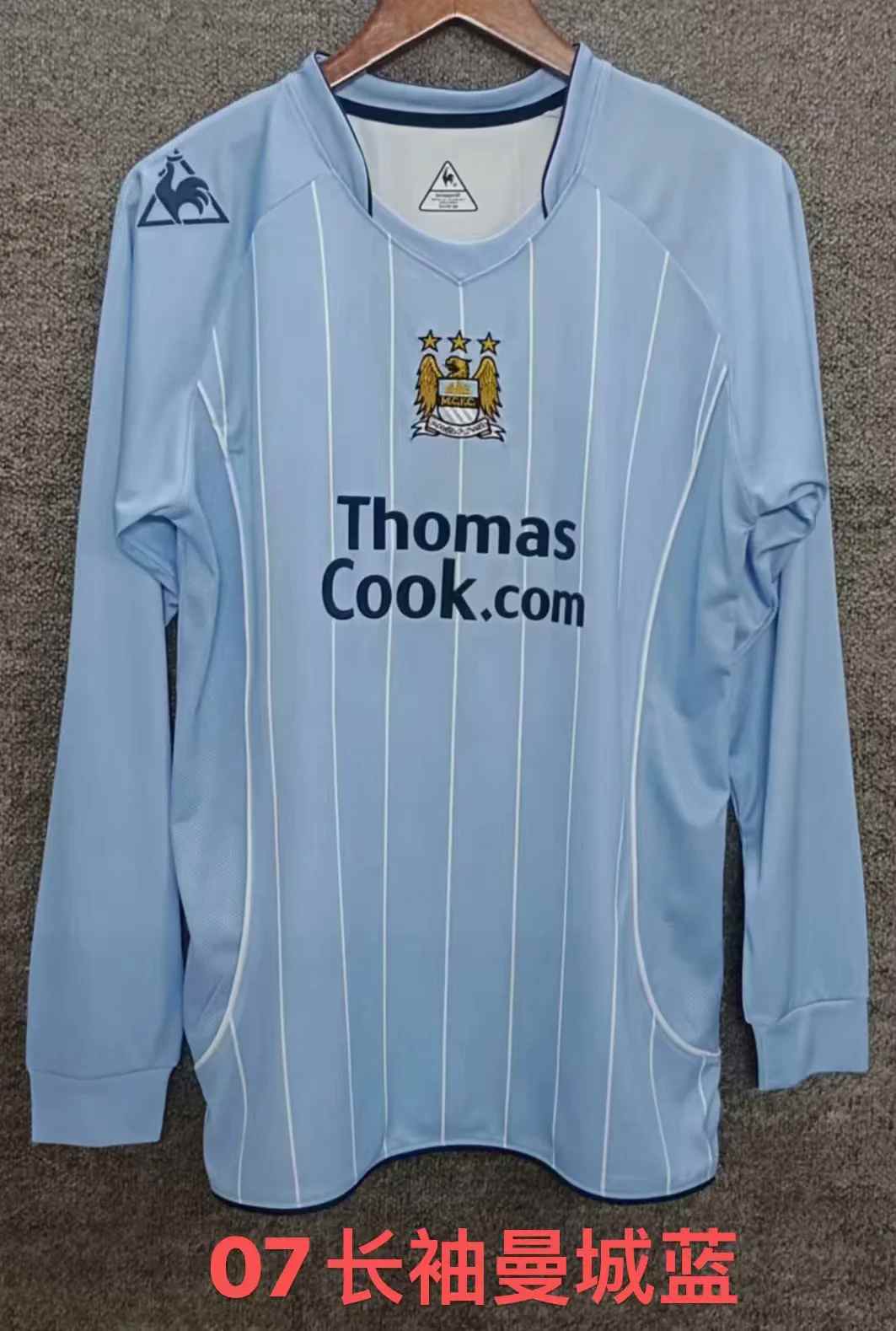 07 08 Manchester City Home long sleeves Retro 07 08 曼城 主场 长袖 复古