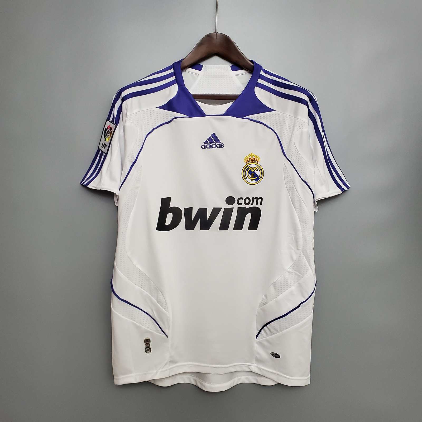 07 08 Real madrid home retro 07 08 皇马 主场 复古 S-2XL