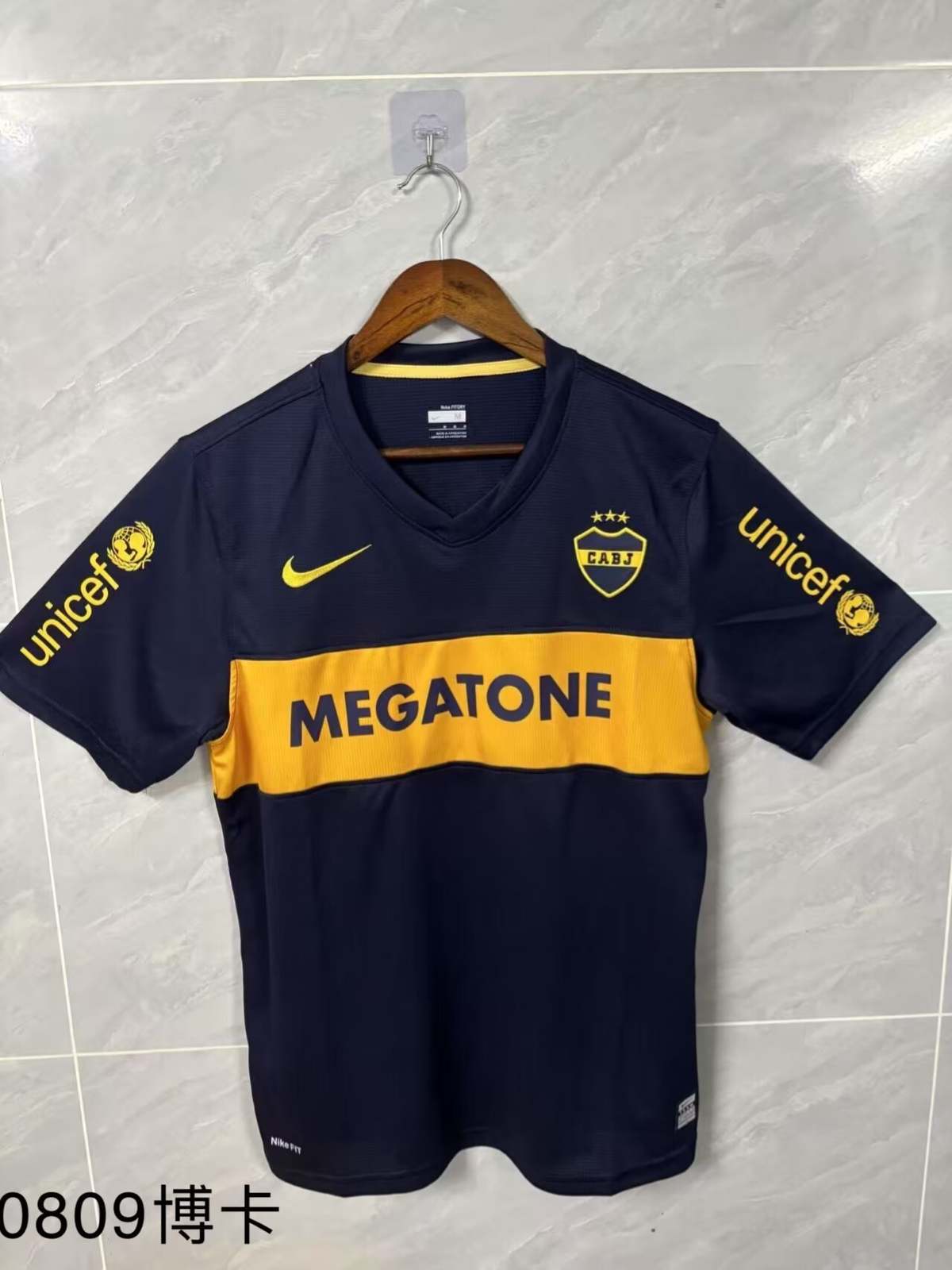 08 09 Boca junior home retro 08 09 博卡青年 主场 复古
