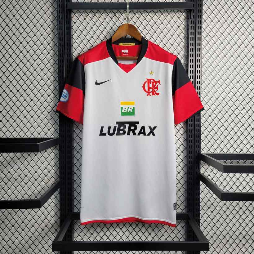 08 09 Flamengo Away retro Size S-XXL 08 09 弗拉门戈 客场