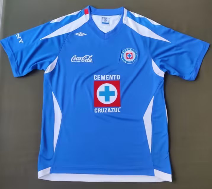 08 Cruz Azul Home Retro 08 蓝十字 主场 复古