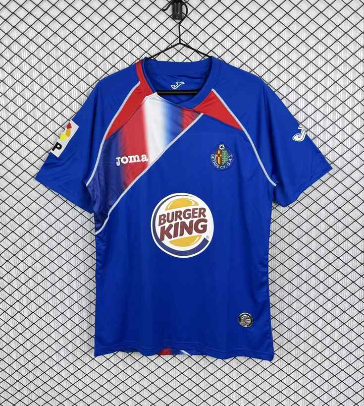 09 10 Getafe home Retro size S-2XL 09 10 赫塔菲 主场
