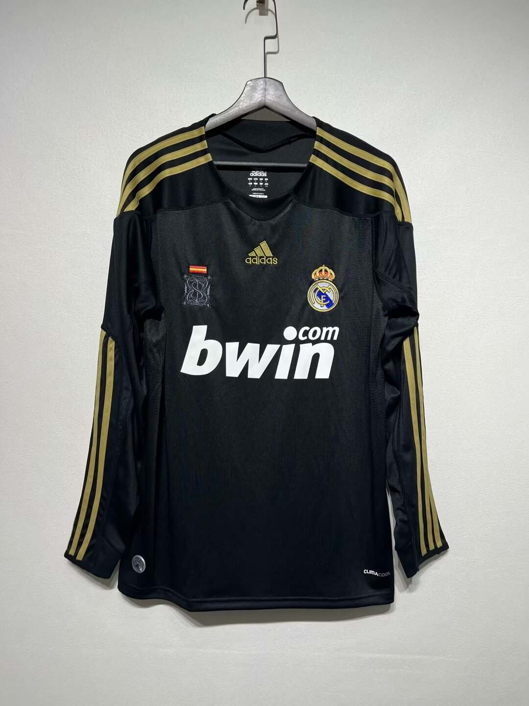 09 10 Real Madrid third away long sleeves retro size S-XXL 09 10 皇马 客场 长袖 复古