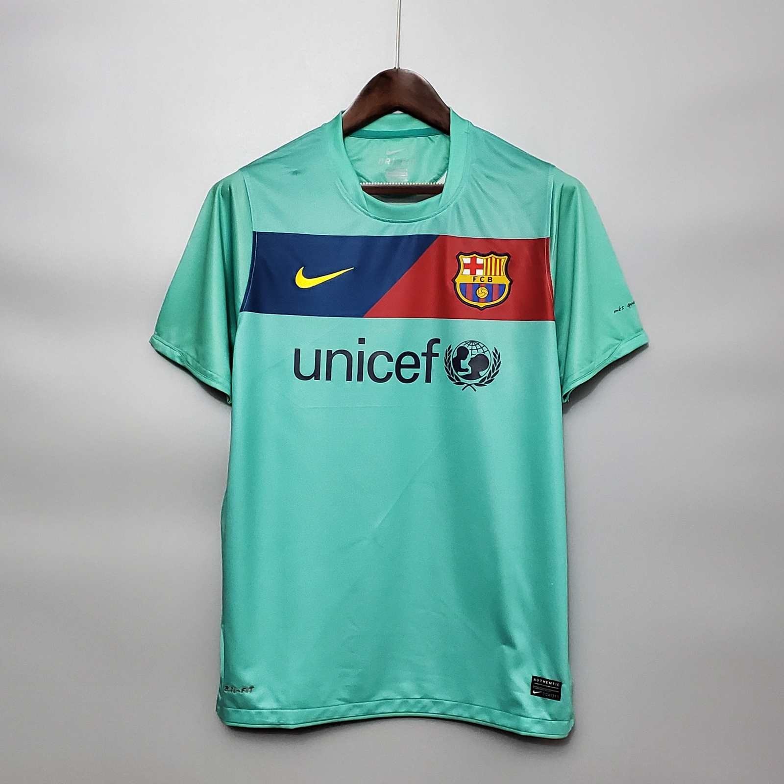 10 11 Barcelona away short sleeve retro 10 11 巴萨 客场 短袖 复古