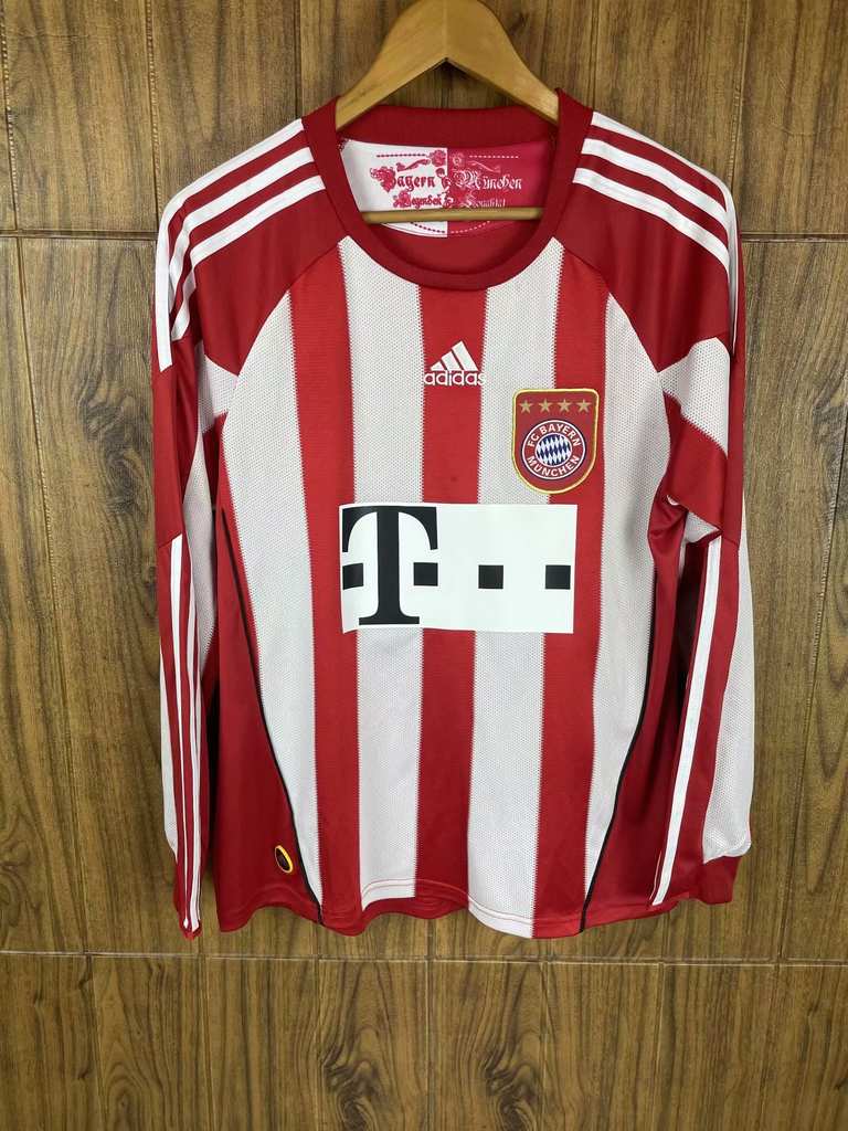 10 11 Bayern home long sleeve retro 10 11 拜仁 主场 长袖 复古