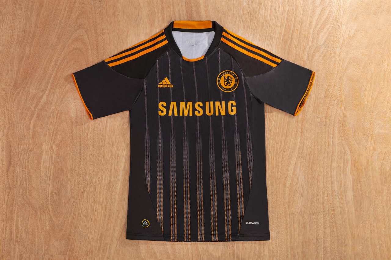 10 11 Chelsea third away retro size S-2XL 10 11 切尔西 客场