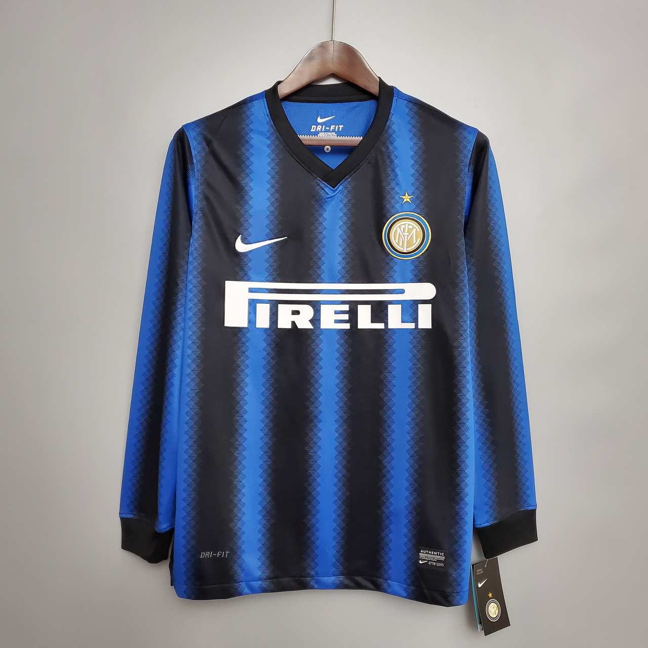 10 11 Inter Milan Home Long Sleeve Retro S-XXL 10 11 国米 主场 长袖 复古 S-XXL
