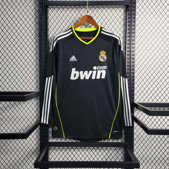 10 11 Real Madrid away long sleeve retro size S-XXL 10 11 皇马 客场 长袖