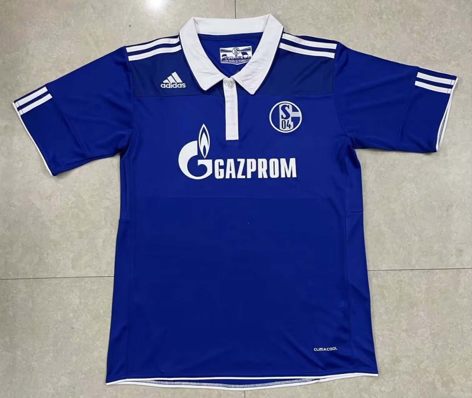 10 11 Schalke 04 Home Retro 10 11 沙尔克04 主场 复古
