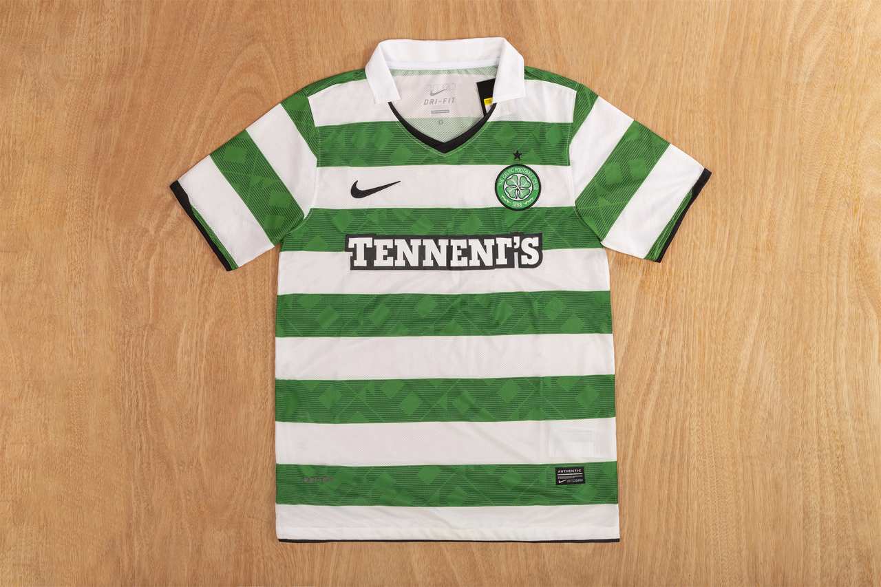 10 12 Celtic home Retro size S-2XL 10 12 凯尔特人 主场