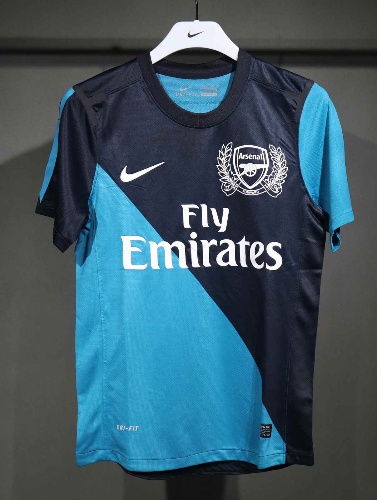 11 12 Arsenal away player version Retro size S-XXL 11 12 阿森纳 客场 球员