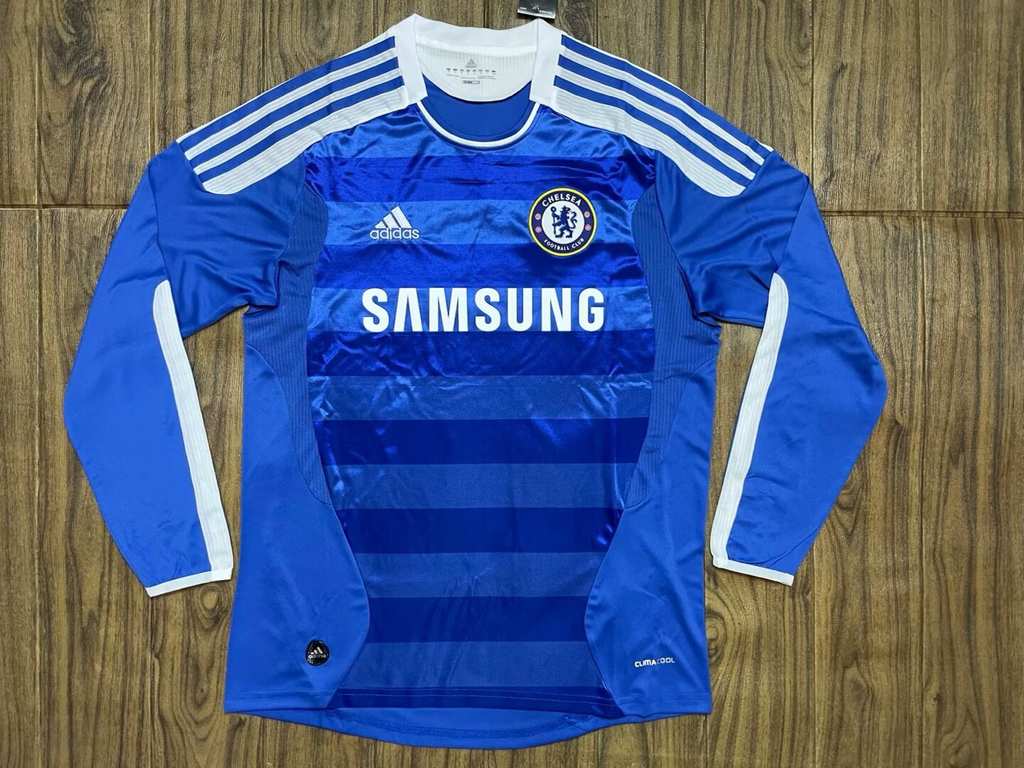 11 12 Chelsea home League Version long sleeves 11 12 切尔西 主场 联赛版 长袖 复古