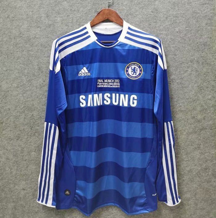 11 12 Chelsea home long-sleeved retro s-xxl 11 12切尔西 主场 长袖 复古 S-XXL