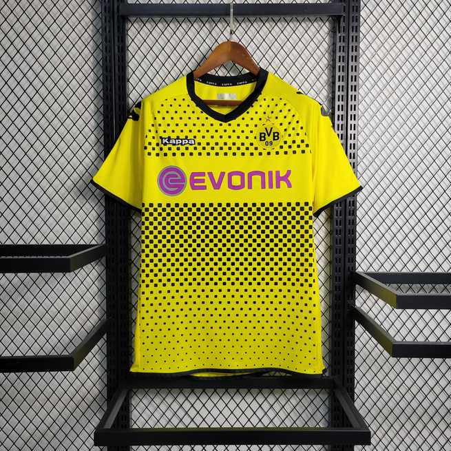 11 12 Dortmund Home retro Size S-XXL 11 12 多特 主场