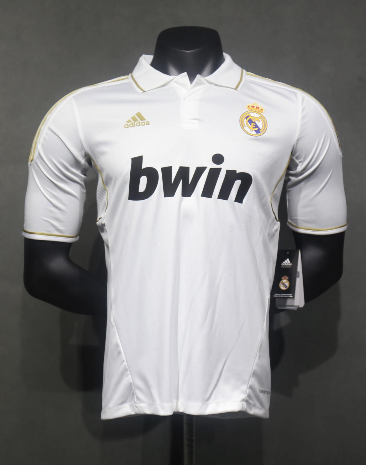 11 12 Real Madrid home retro player version size S-3XL 11 12 皇马 主场 球员